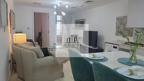 شقة مفروشة بغرفة نوم واحدة | الصيف 2 بلوك A | شرفة وإطلالة على المسبح