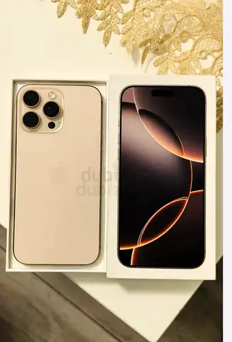 iPhone 16 Pro Max 512GB - Gold, Excellent Condition
