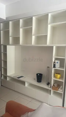 TV stand and book shelf 3 pcs