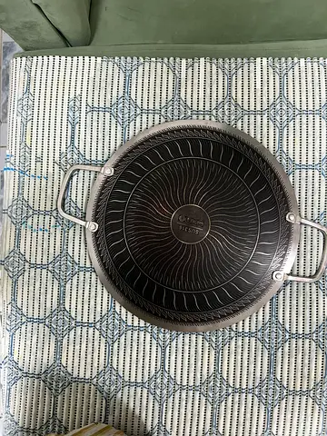 Used Large Non-stick Tawa / Griddle with Handles