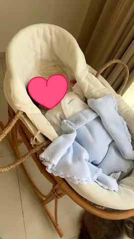 Rattan baby basket Zara home