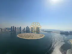 Full Sea View 3BHK Apartment With Master Bedroom Wardrobe Sharjah Al Anwar Tower