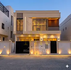 Own your dream home: a modern villa with ideal spaces in Al-Haliyo 2, with a price including registr