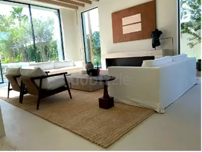 Large Natural Jute Rug — Neutral, Handwoven Living Room Rug