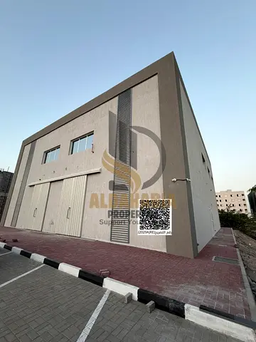 Multi-purpose Shed / Warehouse with Mezzanine for Annual Rent – Al Jurf Industrial 2, Ajman