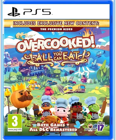 Overcooked! All You Can Eat (PS5) - Both Games + All DLC digital version