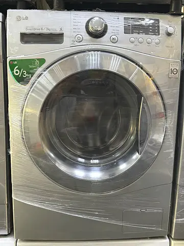 LG Front Load Washing Machine - 6/3 kg, Silver (Good Condition)
