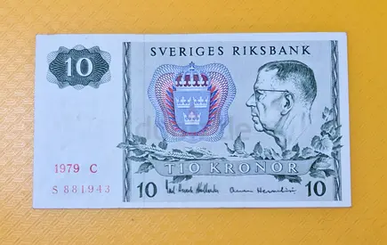 1979 Sweden 10 Kronor