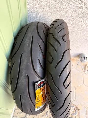 Harley / Goldwin Shinko tires front and rear 2025 short time used