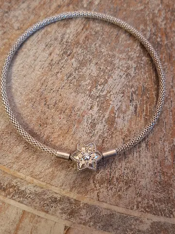 Original Pandora mesh Shine bright bangle