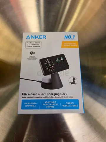 Anker MagGo 2-In-1 Wireless Charging Dock for iPhone and Airpods