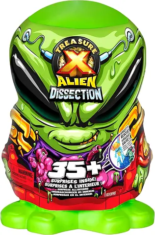 Treasure X Alien Dissection – Surprise Collectible Toy (35+ Surprises)