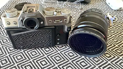 Fujifilm X-T30 II Mirrorless Camera (Silver) - 18-55mm lens + 35mm lens