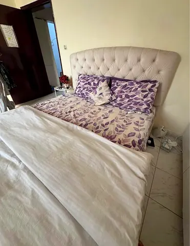 Bed frame and mattress