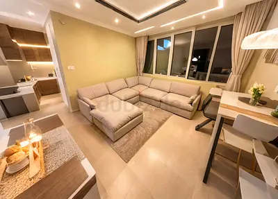 Home center swin feather 🪶 filled modular sofa