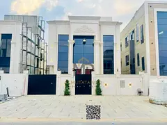 Villa for sale in Ajman | Al Helio 2 area | 5 bedrooms, majlis, 2 living rooms, and roof terrace | F