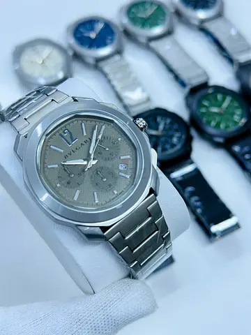 Bvlgari mens watch with chrono function