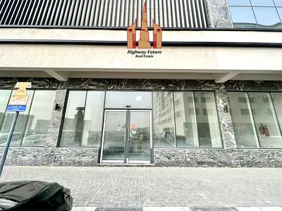 Spacious brand new shop for rent on the street view with 2 Washrooms and storage 250K