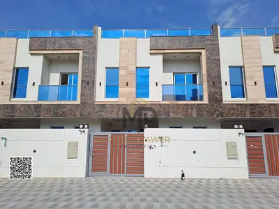 Townhouse for sale at Ajman| al Yasmeen area| 5 master rooms, majlis, 3 halls, roof | freehold for all nationalities.