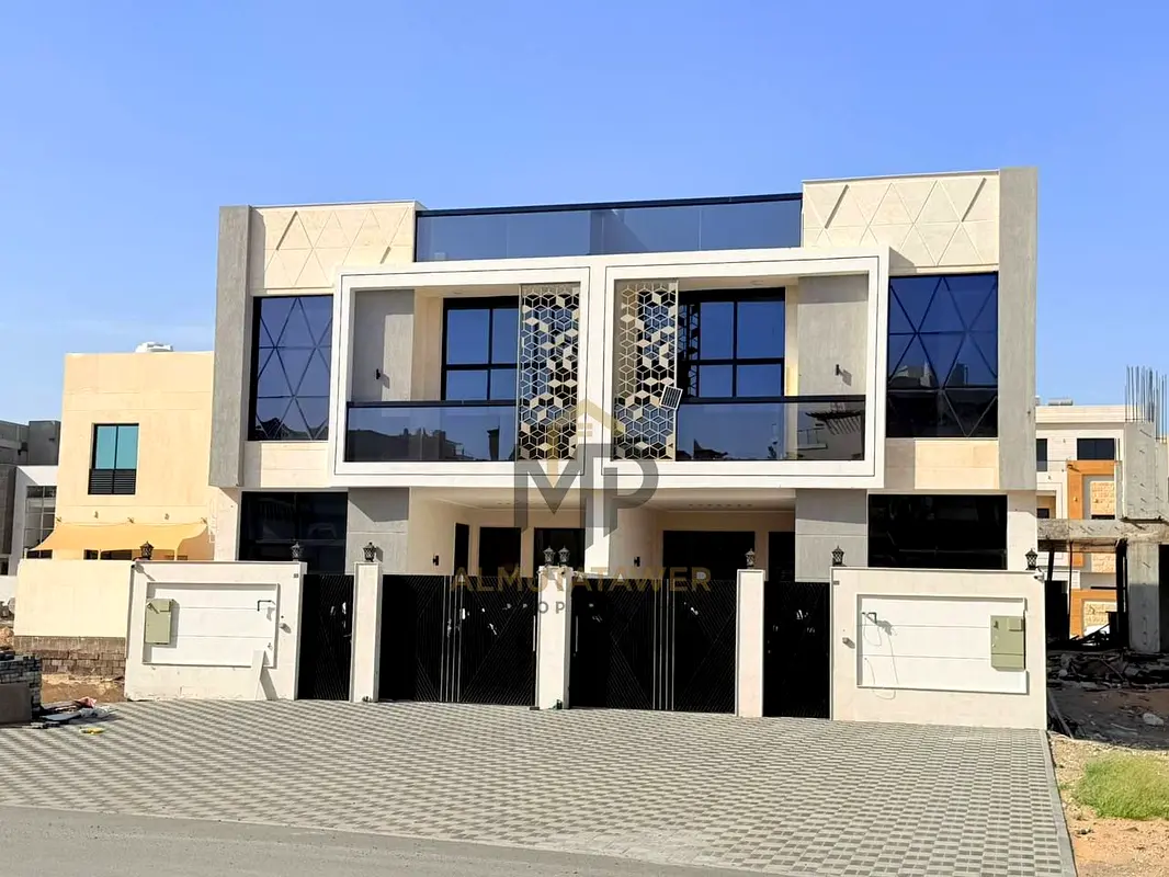 فيلا مودرن للبيع شامل رسوم التسجيل تملك حر لجميع الجنسيات