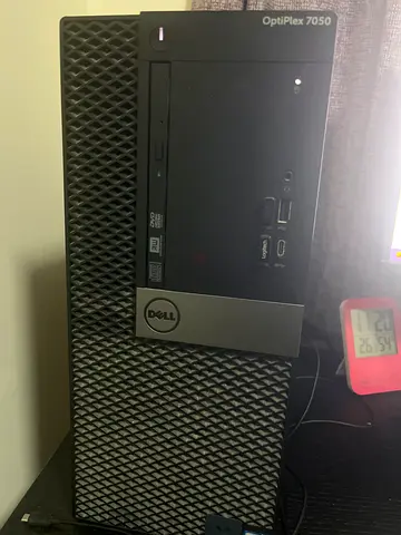 Dell OptiPlex 7050 Desktop PC - Intel i7, 12 GB Ram, 1 TB Hard Disk, Dell P2417H FHD 24” monitor