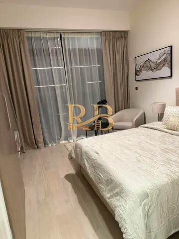 Furnished Studio | Azizi Riviera 16 | Balcony With BOULEVARD View