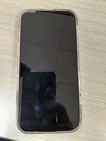iPhone in clear case - good working condition