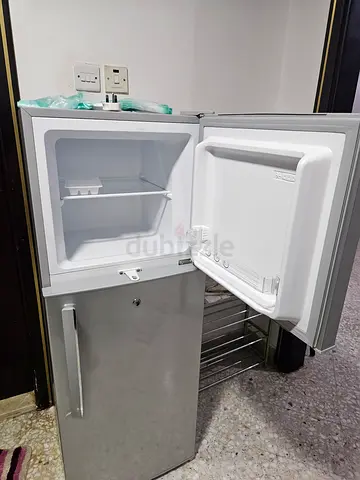 Compact double-door fridge - good working condition