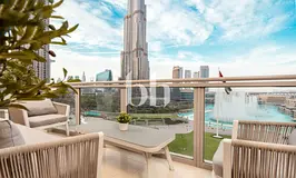 Upgraded | Large | Fountain and Burj Khalifa view