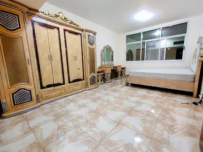 Spacious big size Hallroom for couple/family available for rent in shabiya 10