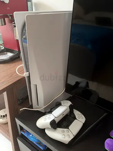 Sony PlayStation 5 Console with 2 DualSense Controller - White