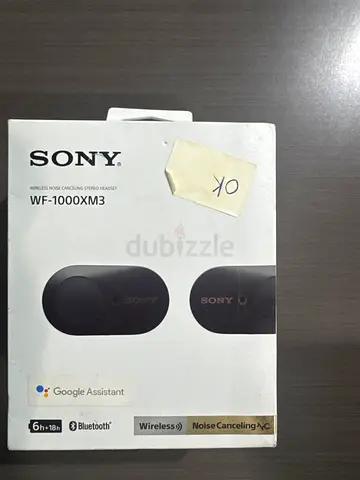 Sony WF-1000XM3 True Wireless Noise Cancelling Earbuds - Boxed