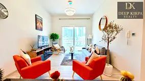 Rare Oversized 1BR | Furnished | Chiller Free | Pool View | Vacant on Transfer