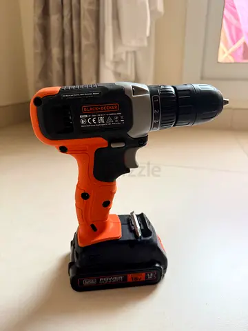 Black Decker 18v power cordless drill