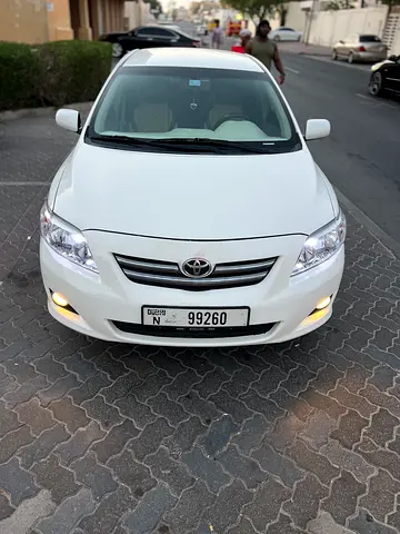 Toyota Corolla XLI 2009 GCC Specs