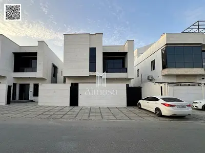 For Sale: Luxury Modern Villa in Al Yasmeen – Ajman Freehold | 3 Floors (Ground + First + Roof) | 6