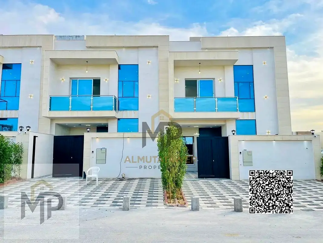 للبيع فيلا بعجمان طابقين و روف بسعر لقطه شامل الرسوم موقع ممتاز تملك حر مدي الحياه لجميع الجنسيات مع امكانيه التمويل البنكي
