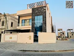 Villa for sale opposite a garden, including registration fees, electricity, water and air conditioni