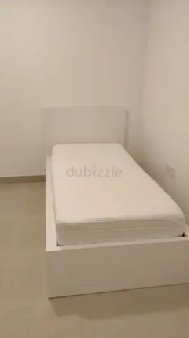 Ikea single day bed with matters