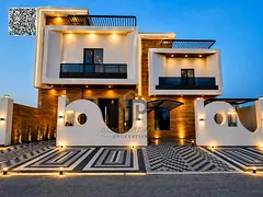 Modern villa for sale, registration fees included. Price negotiable. Freehold ownership with bank fi