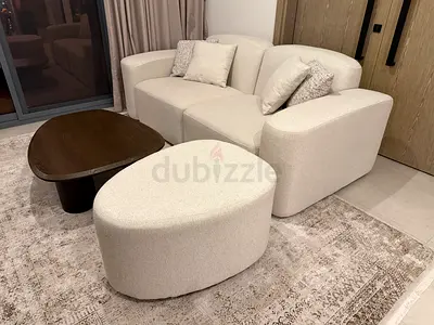 Pebble 3-Seater Sofa + Matching Ottoman
