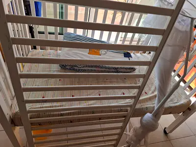Wooden Baby Crib / Cot in Good Condition
