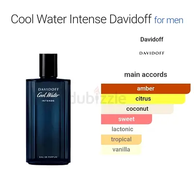 Davidoff Cool Water Intense Eau de Parfum for Men - 125ml (Not Used/Brand new available)
