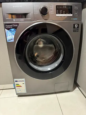 Samsung Front Load Washing Machine - 8kg, Grey (Good Condition)