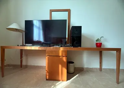 A big Multipurpose table with storage