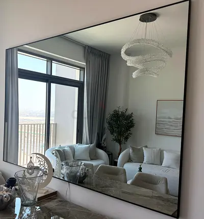 Zara Black LED Rectangular Mirror (140cm x 210cm)