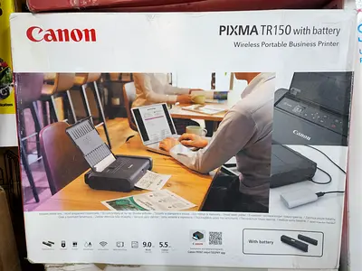 Canon PIXMA TR150 Portable Wireless Printer with Battery (Boxed)