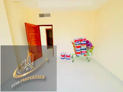 NO DEPOSIT SPECIOUS NICE ONE BHK CENTRALISED AC AND GAS WITH BALCONY FAMILY BUILDING JUST 33K AL QASIMIA