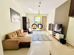 Luxury Furnished Ground Floor Studio | Big Layout | Premium Living in Zohour Building Al Zahia Uptow