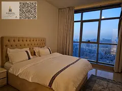 2bhk city view monthly furnished in corniche residential tower
